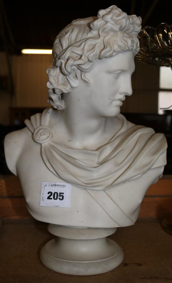 Parian bust